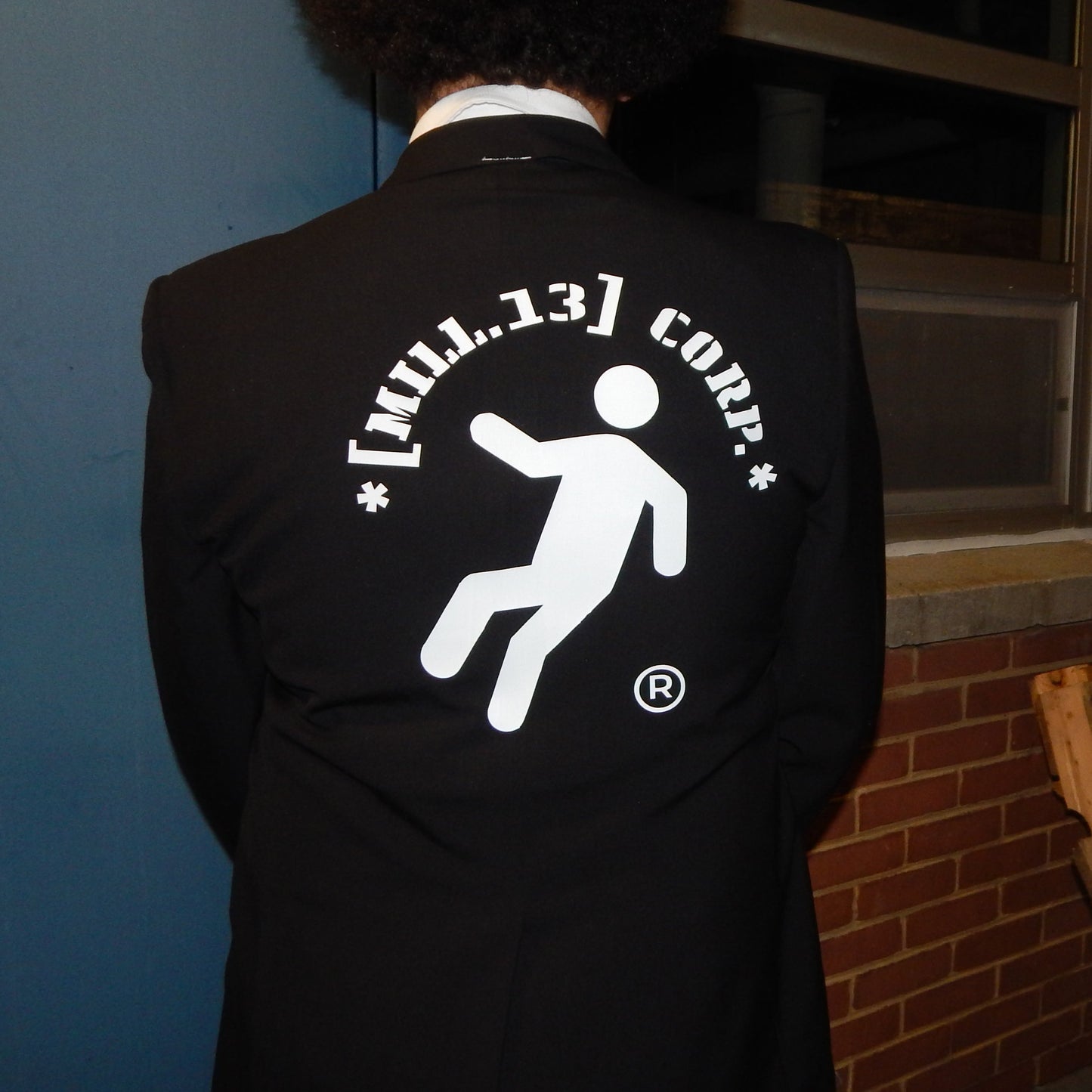 [Mill.13] Man Down 1 of 1 Black Sport Jacket