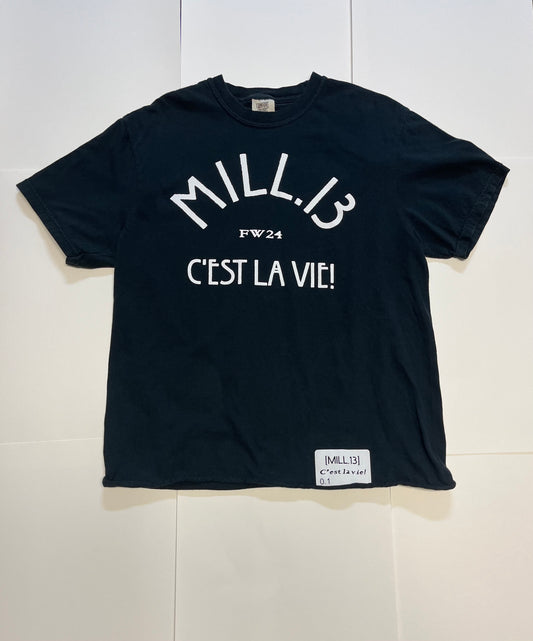 [MILL13] Arched Text T-Shirt