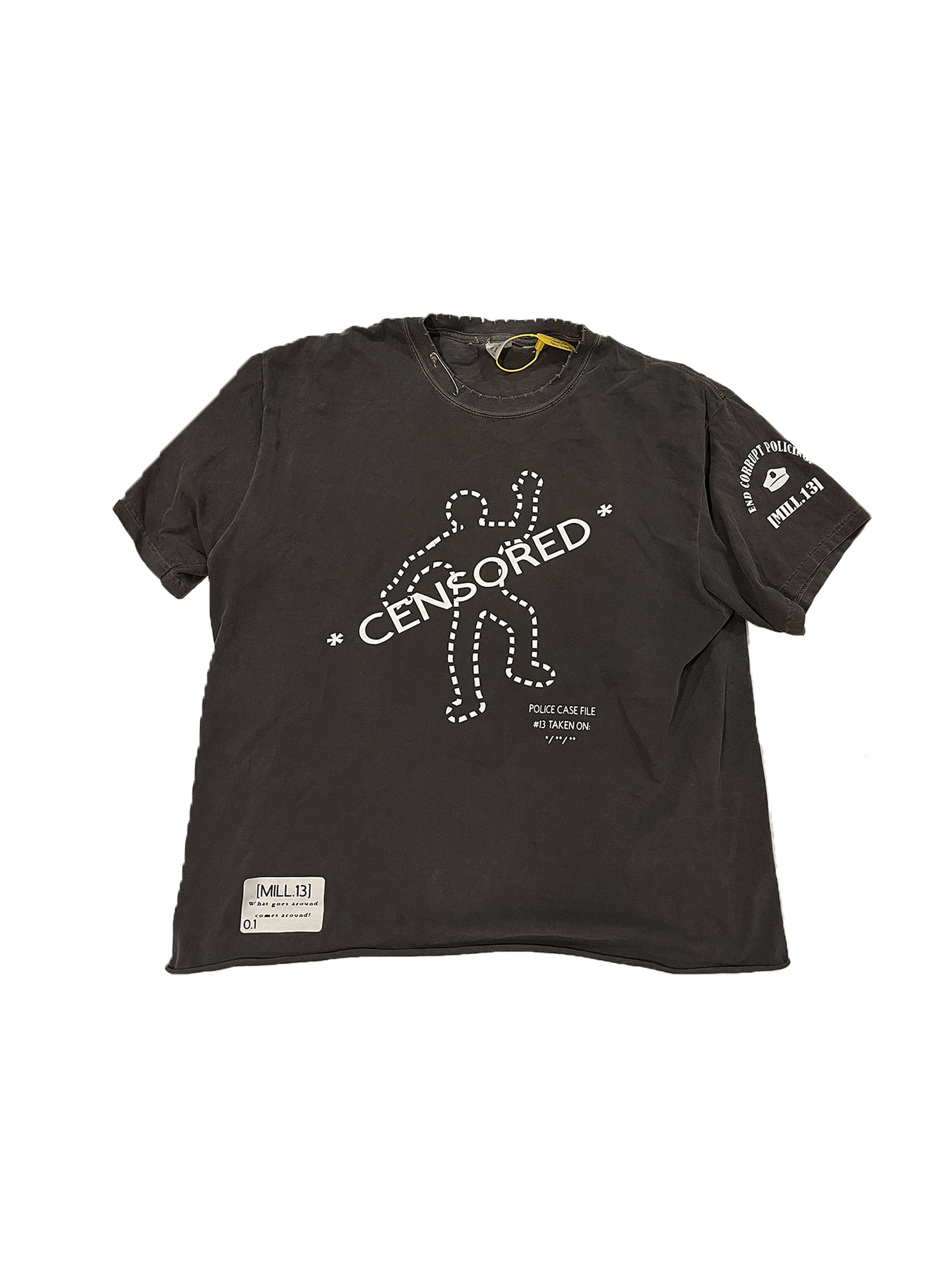 Censored Tee (Gray)