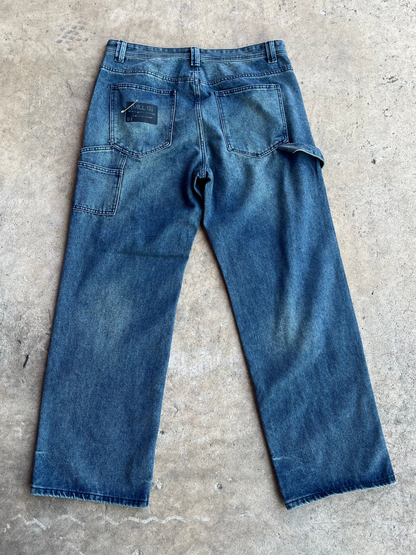 [Mill.13] Unisex Caution Warehouse Jeans [Pack/Double Release]