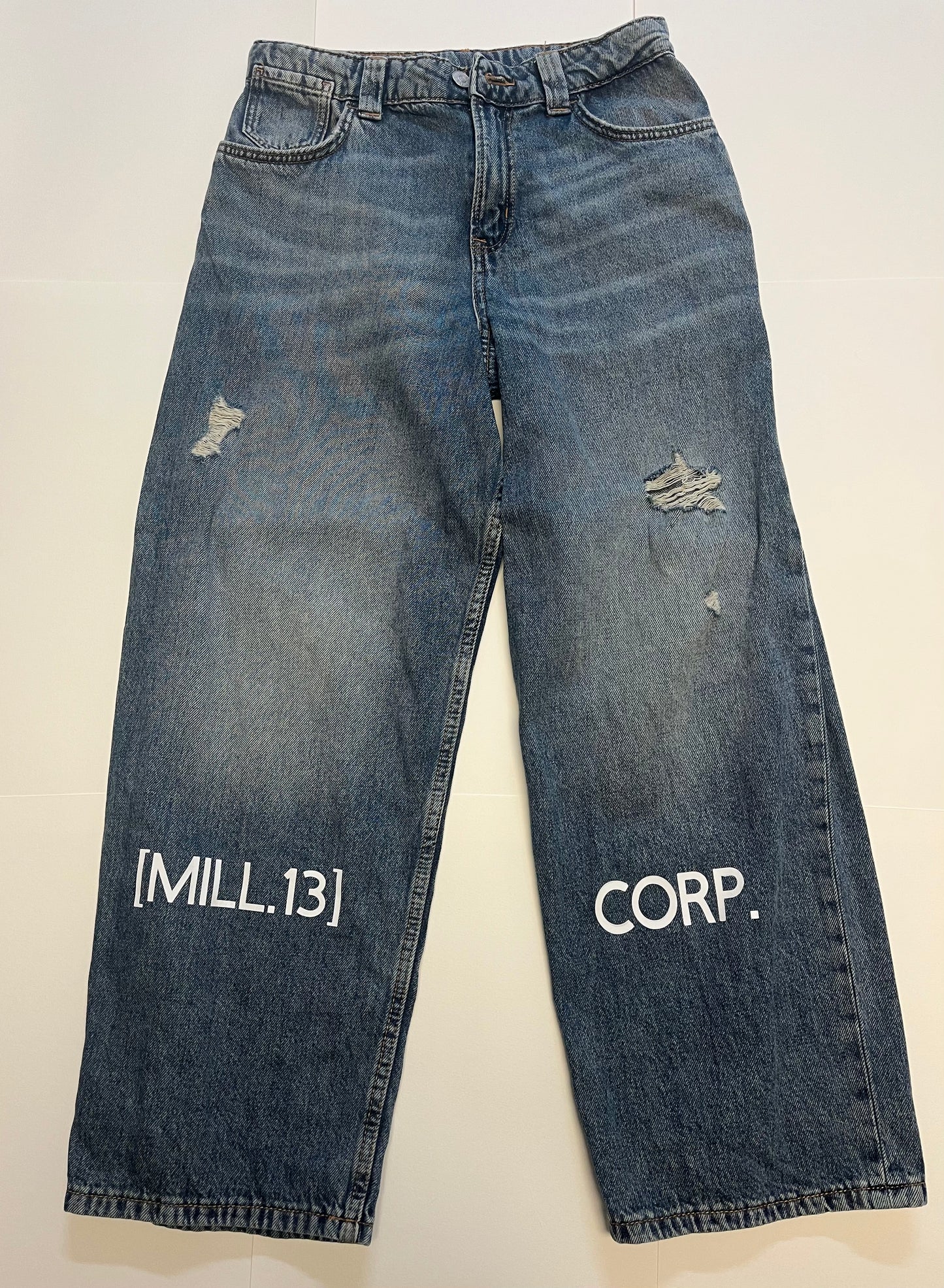 [MILL13] Co. Baggy Blue Jeans