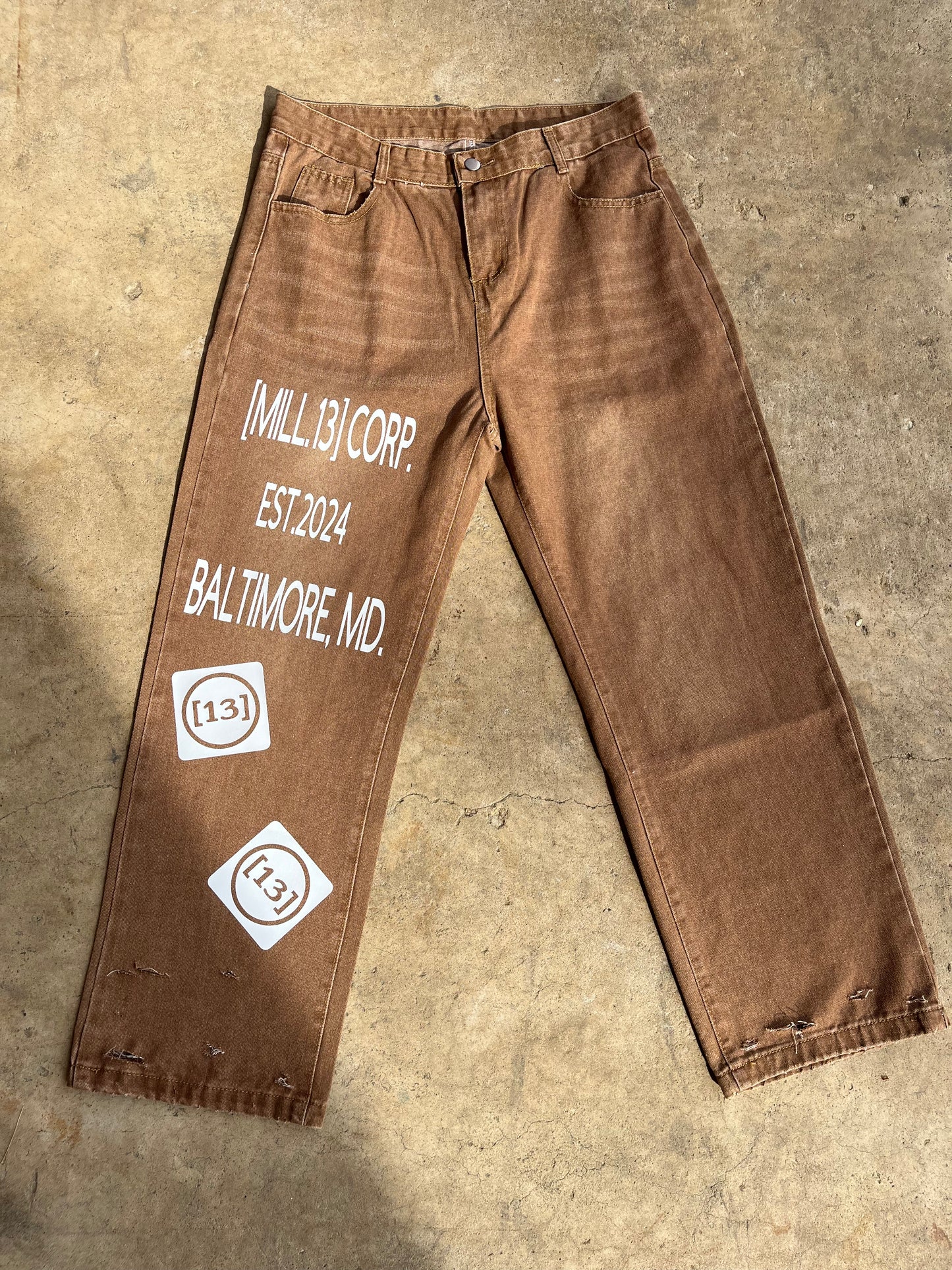 [MILL13] City Scatter Jeans