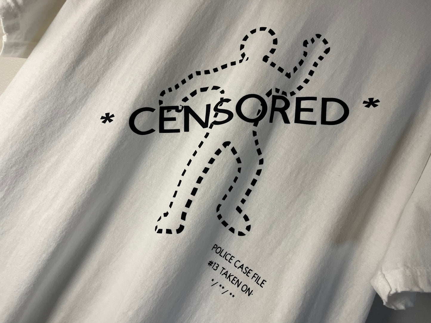White Redacted (Censored) T-Shirt