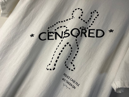 White Redacted (Censored) T-Shirt